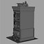 Low poly Bookshop 01
