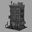Low poly Bookshop 01