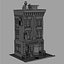 Low poly Bookshop 01