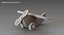 3d toy airplane plane model