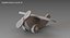 3d toy airplane plane model