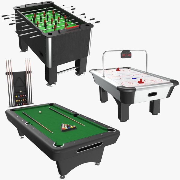 3D model real table games