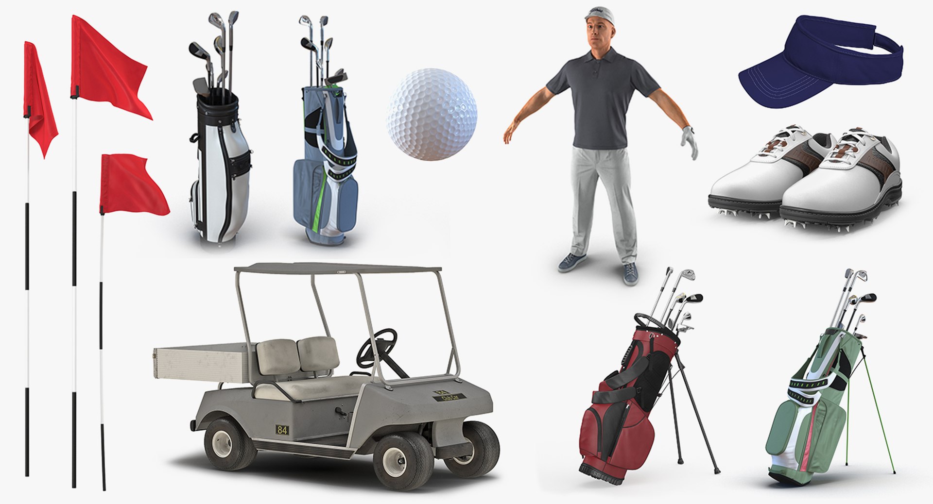 golf player equipment 3D model https://p.turbosquid.com/ts-thumb/gY/TZnqsE/KF7Xkifk/golfplayerandequipmentcollectionvray3dmodel002/jpg/1565848199/1920x1080/fit_q87/be2066e406a08c34b234b5728a6261b9ee4dbca9/golfplayerandequipmentcollectionvray3dmodel002.jpg