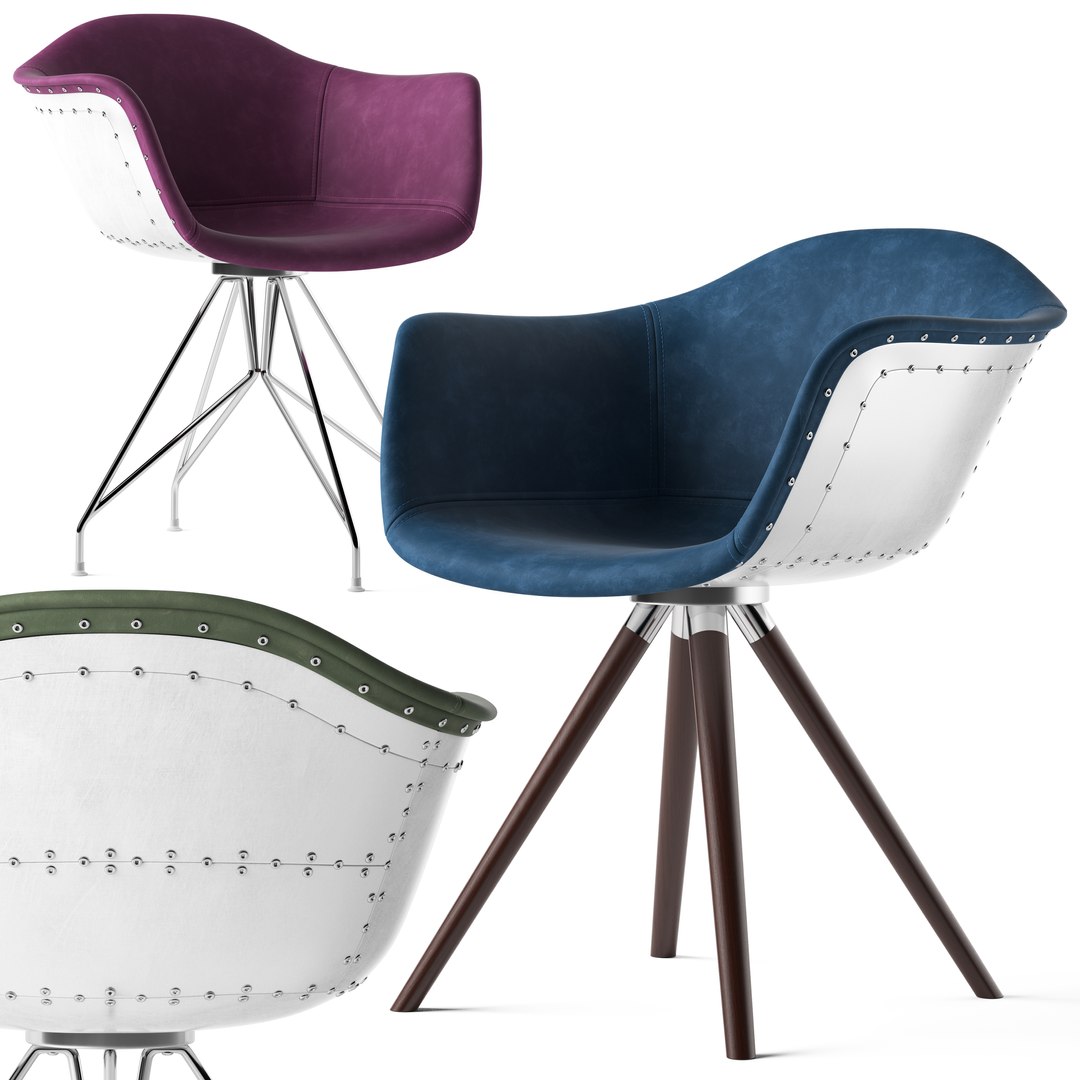 3D Cult Living Moda Aviator Chair - TurboSquid 2173515