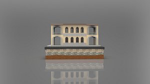 istanbul stone building 3D model