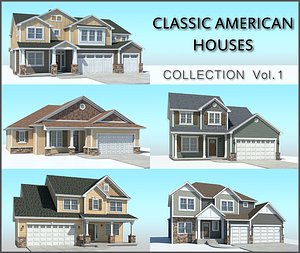 Classic American Houses Collection Vol 1