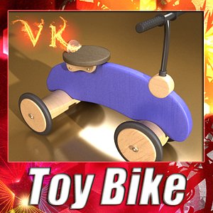 Wooden Toys - Bike.