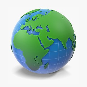 Globe Green and Blue