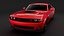 3D dodge challenger rt