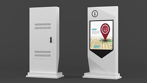 3D model Information Kiosk