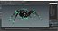 Rigged Spiders Collection 3 for Maya 3D model