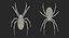 Rigged Spiders Collection 3 for Maya 3D model