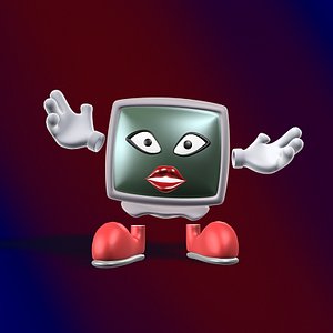 computer assistant character