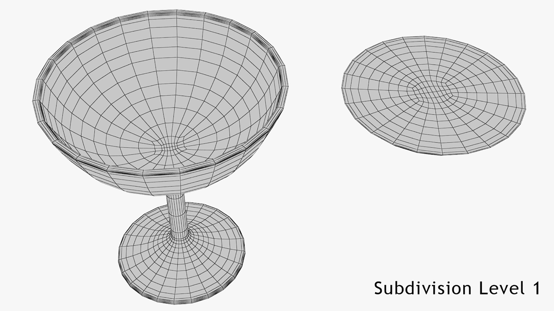 Champagne Coupe Wine Glass Model TurboSquid 1418570