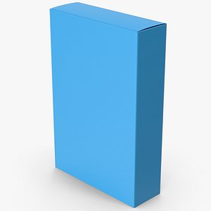 3D Corn Flakes  Cereals Package Box