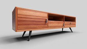 TV Rack N51 3D model