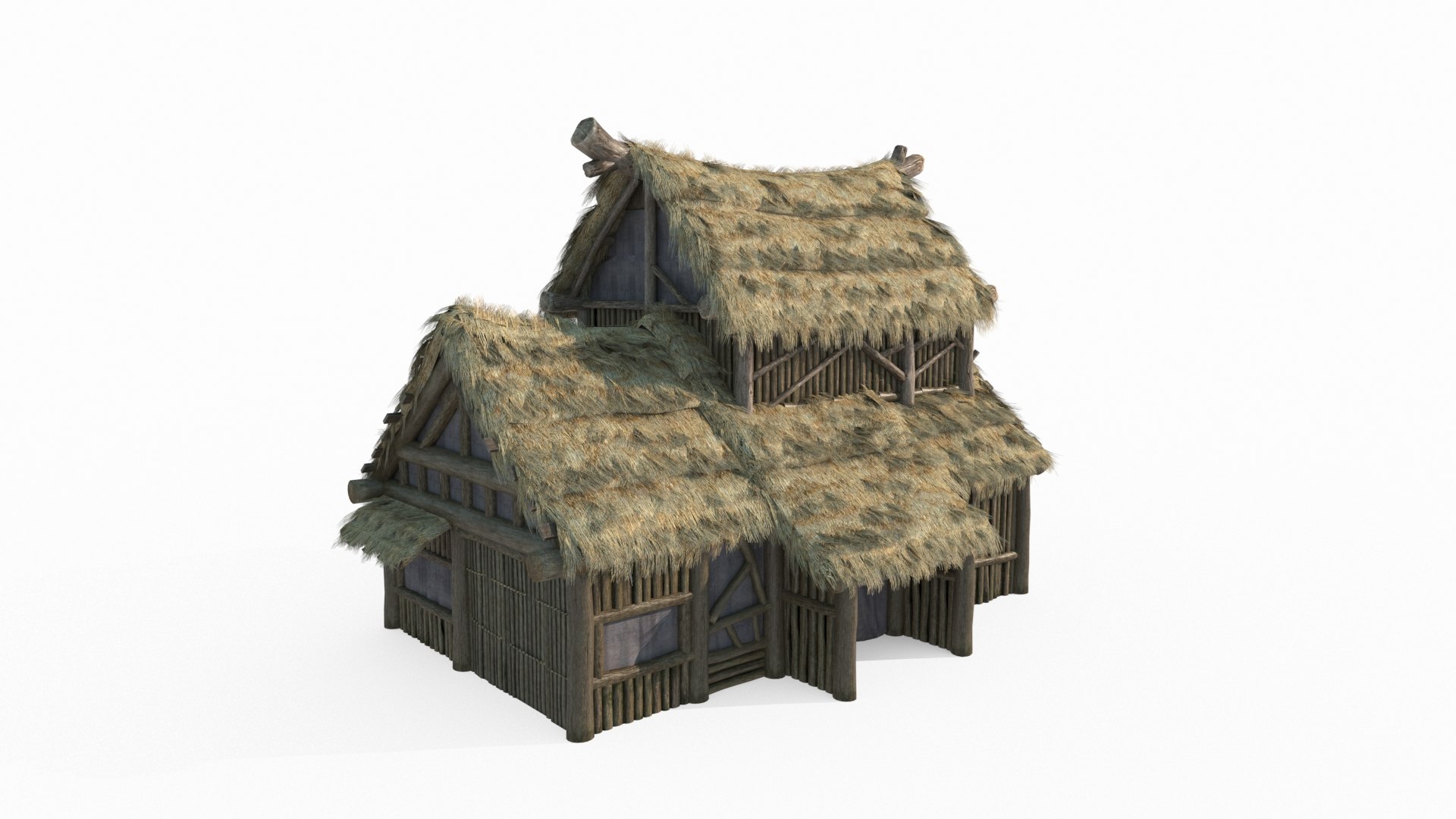 Ancient two story thatched hut in Asia 3D model https://p.turbosquid.com/ts-thumb/gZ/8JB0Sx/XM/ca4/jpg/1695344492/1920x1080/fit_q87/d79024fcc902a6b9ea44312d307f7cfd6b18bc87/ca4.jpg
