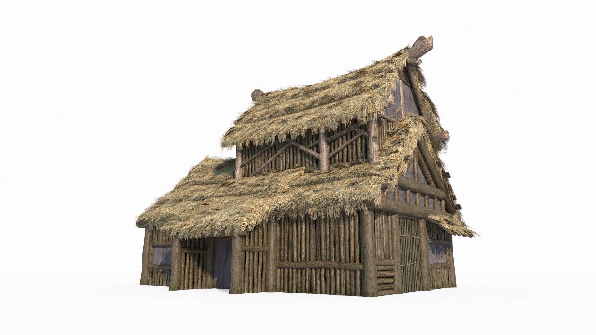 Ancient two story thatched hut in Asia 3D model https://p.turbosquid.com/ts-thumb/gZ/8JB0Sx/gY/ca2/jpg/1695344506/1920x1080/fit_q87/223712c8675bd1f32cd90f053c9adfa4e442f33e/ca2.jpg
