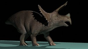 3d model triceratops dinosaur