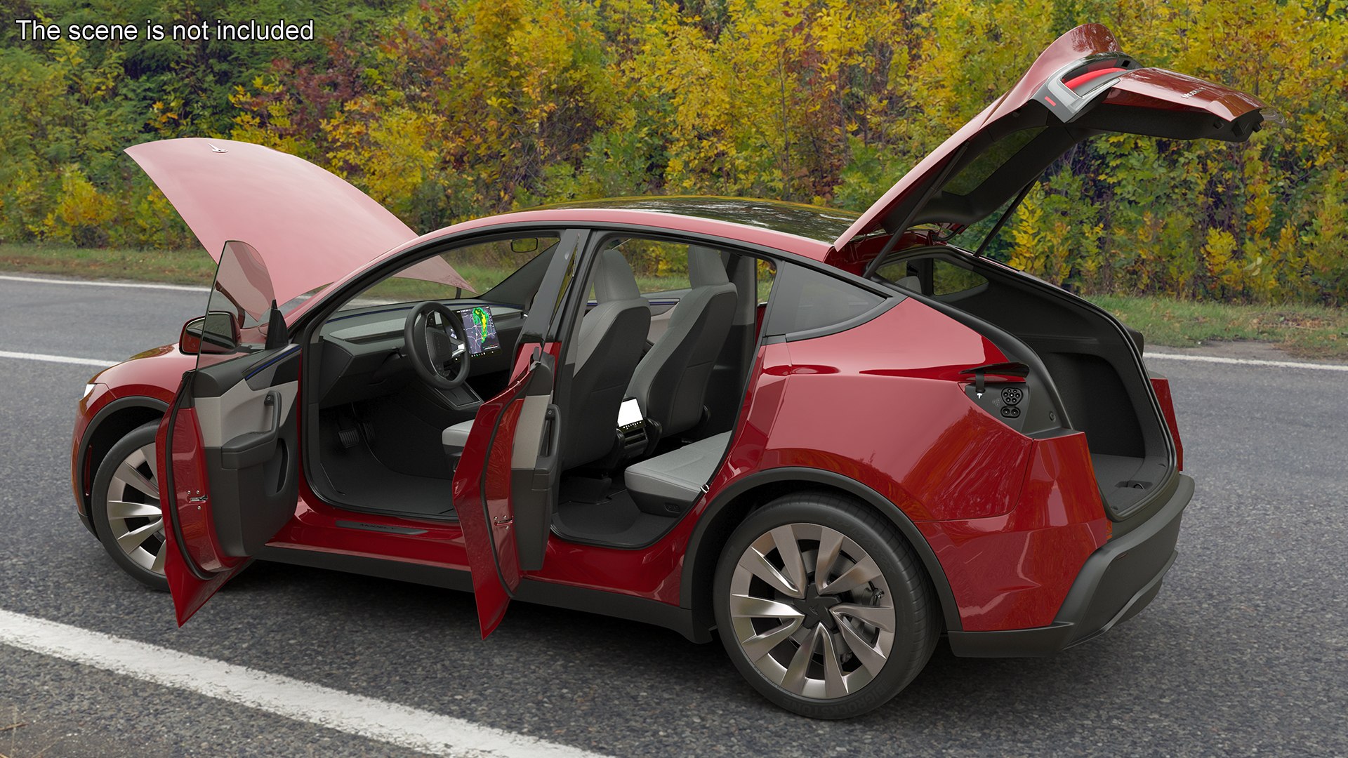 Tesla Cars Collection 7 Model - TurboSquid 2407542