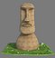 Rapa Nui Moai Statue