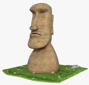 Rapa Nui Moai Statue