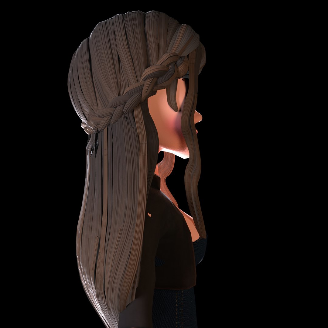3D Model Female Character Rig - TurboSquid 2289198