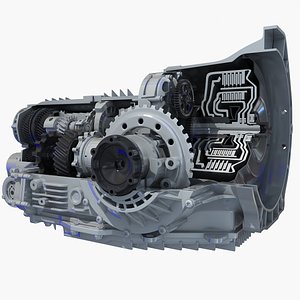 Transmission Cutaway Cayman 981 Boxster