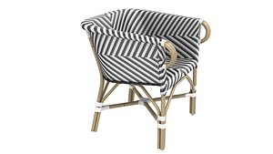 Palecek Livorno Occasional Chair 3D model