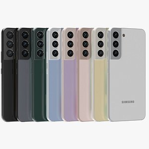 Samsung Galaxy S22 All Colors 3D model