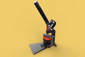 BUTTON BADGE PIN PUNCH PRESS  MAKER MACHINE TOOL
