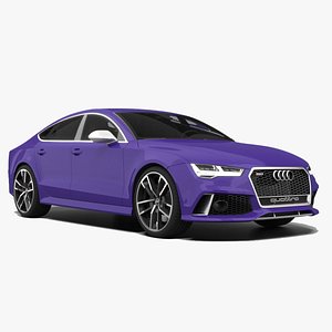 3D Audi RS7 Sportback Performance