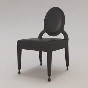 3d obj academia chair christian liaigre
