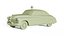 Voiture de police Mercury Eight 1949