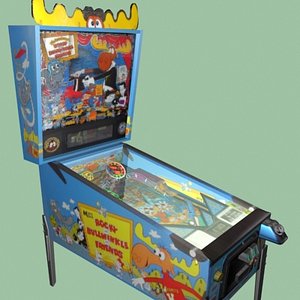 Bullwinkle PinBall Machine