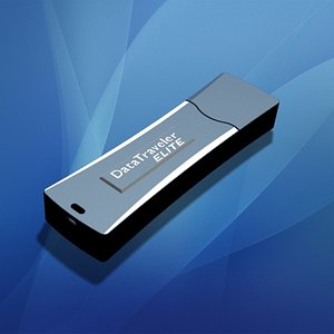 external thumb drive store 3d model
