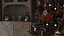 クリスマスのリビングルーム