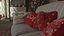 クリスマスのリビングルーム