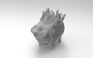 3D model Hedgehog from Moon