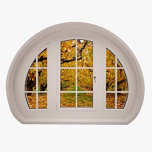 3d plastic windows model