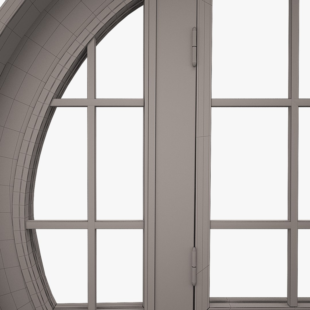 3d Plastic Windows Model