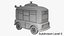 Coleção de robôs automatizados AGV Modelo 3D