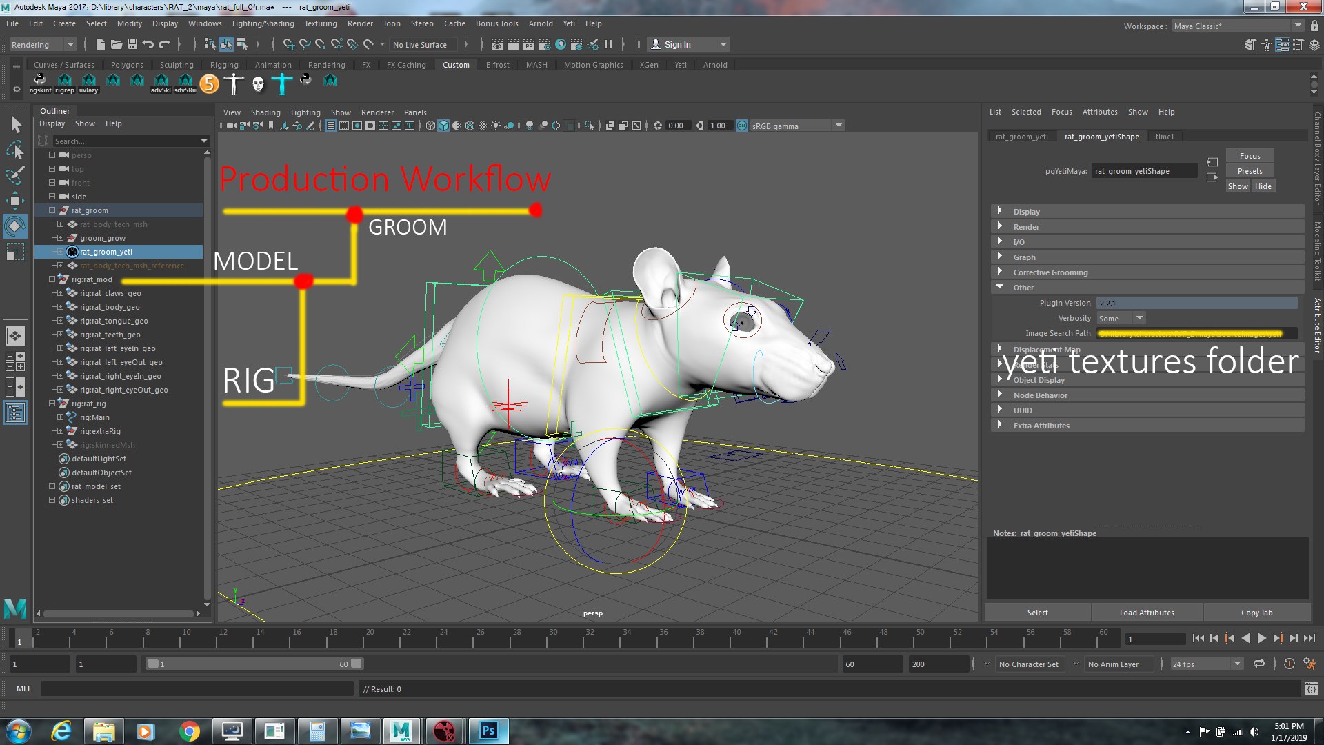 Rat Rig 3D Model - TurboSquid 1368181