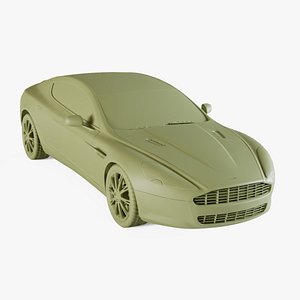 3D Aston-Martin Rapide 2010