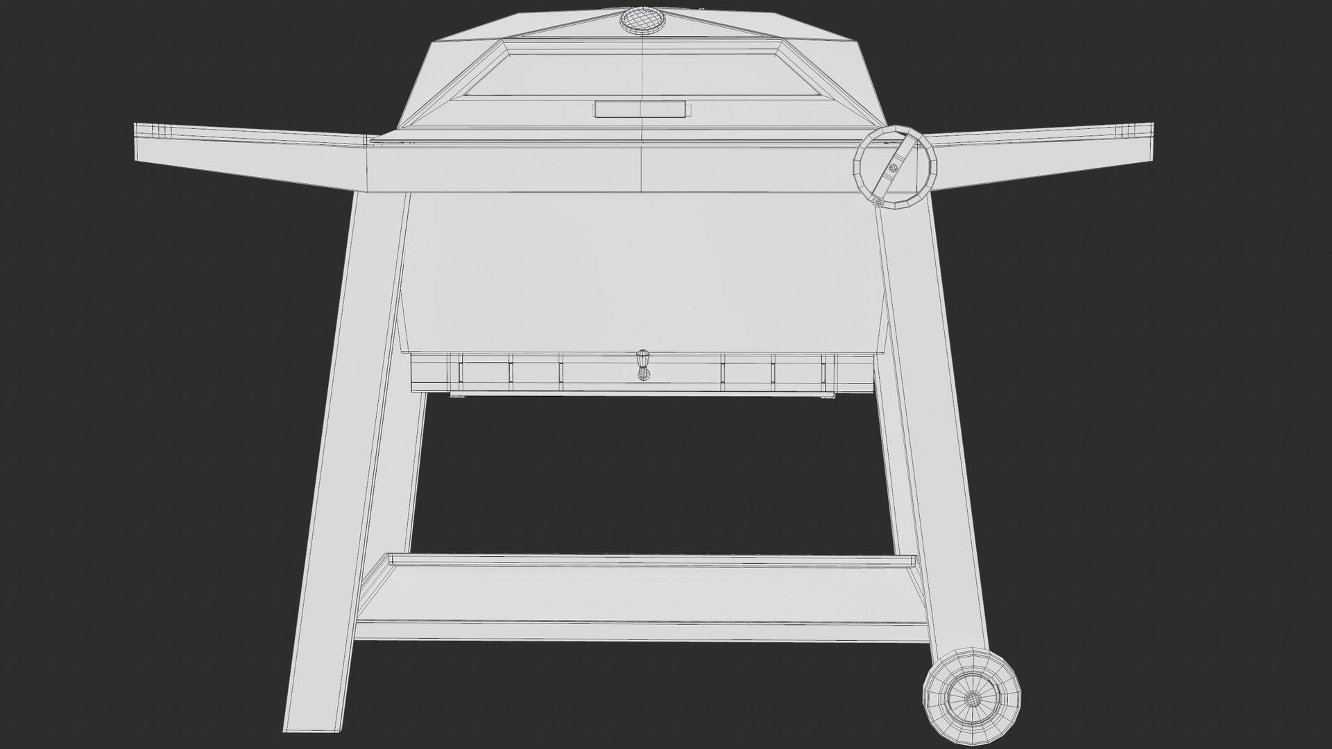 3D Model Grill Forester - TurboSquid 1708643