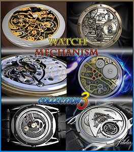 Watch mechanism coll 3