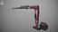 3D Generic Old Small Truck-Mounted Crane model