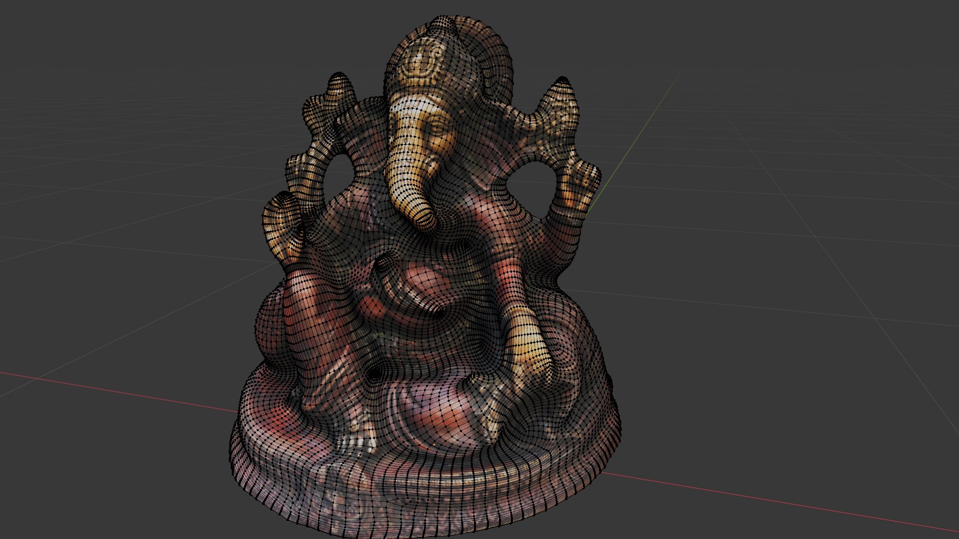 Free 3D Model Lord Ganesha - TurboSquid 2262435