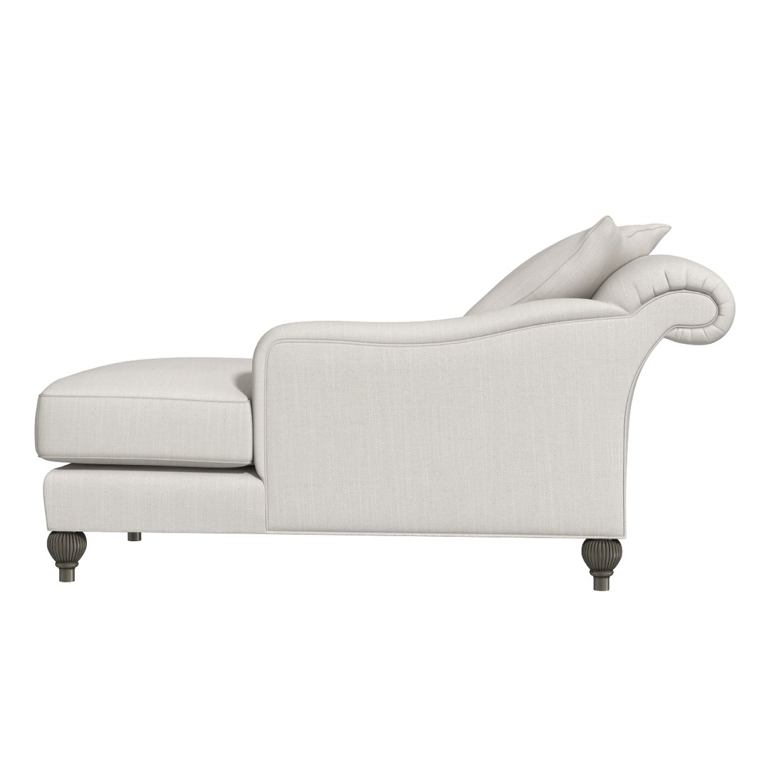 3d baker milling road chaise lounge model