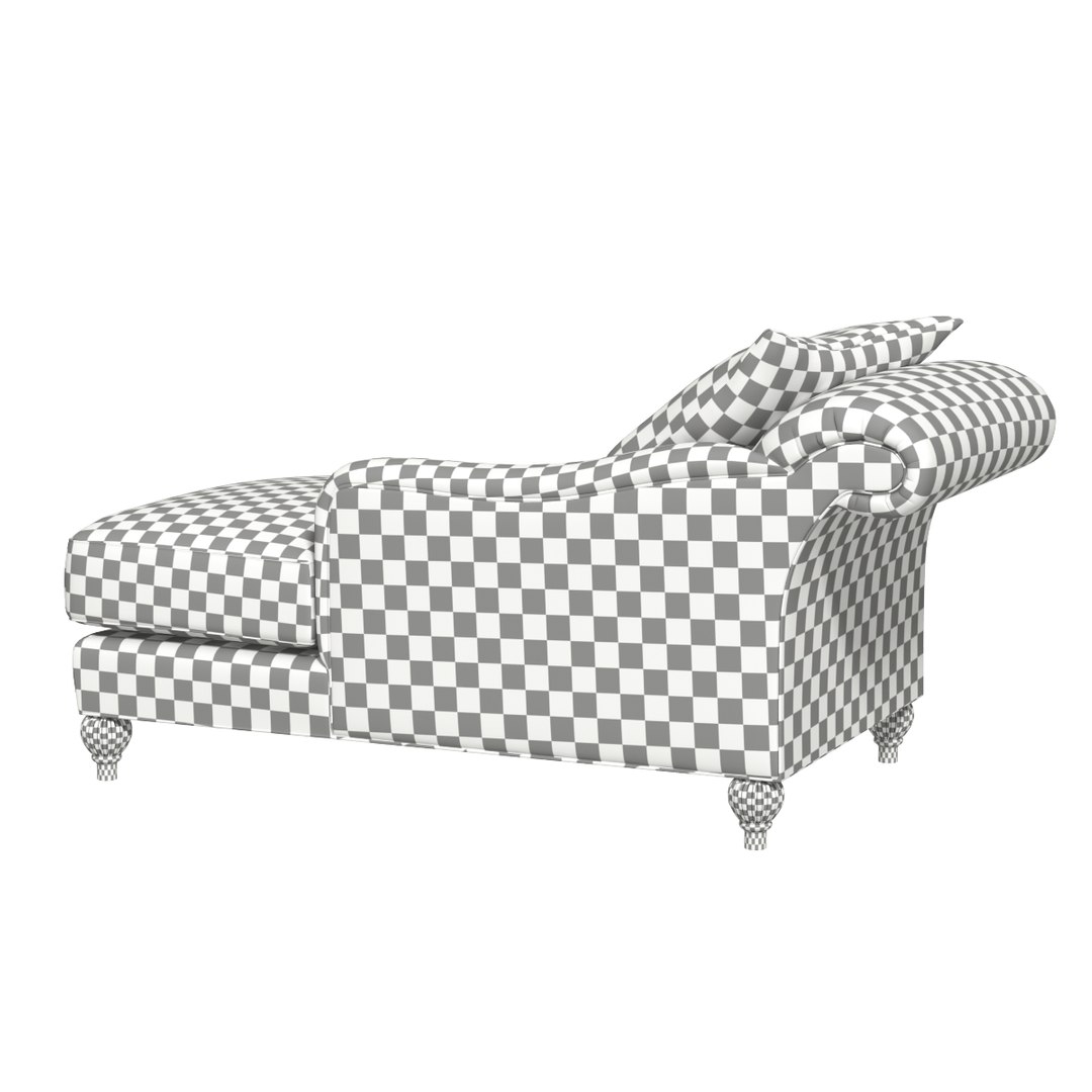 3d baker milling road chaise lounge model